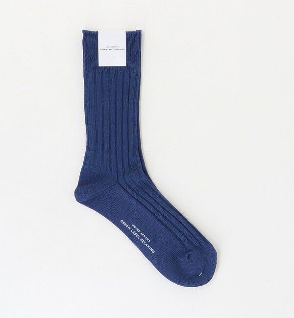 UNITED ARROWS green label relaxing「リブ ソリッド ソックス」|ソックス|ROYAL