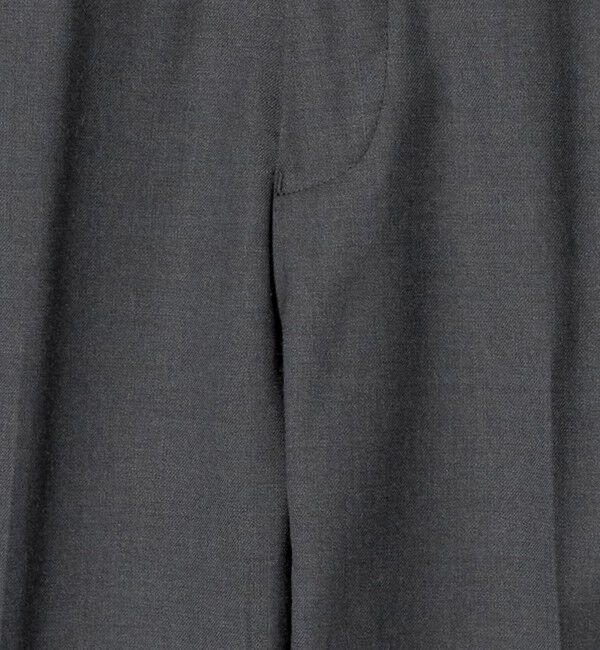 UNITED ARROWS green label relaxing「TWPU サキソニー スタンダード スラックス -ストレッチ・ウエストアジャスター-」|スラックス|