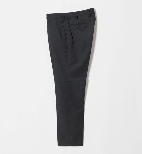 UNITED ARROWS green label relaxing「TWPU サキソニー スタンダード スラックス -ストレッチ・ウエストアジャスター-」|スラックス|