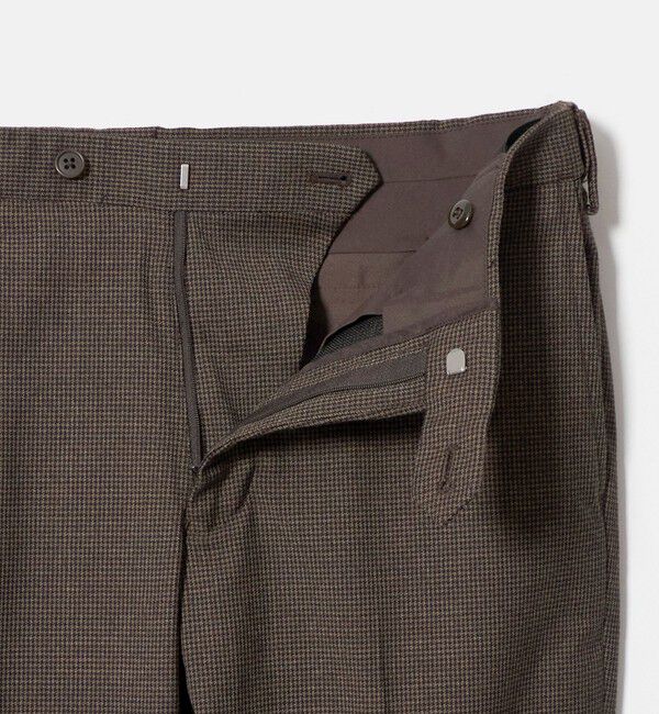 UNITED ARROWS green label relaxing「TWPU サキソニー スタンダード スラックス -ストレッチ・ウエストアジャスター-」|スラックス|
