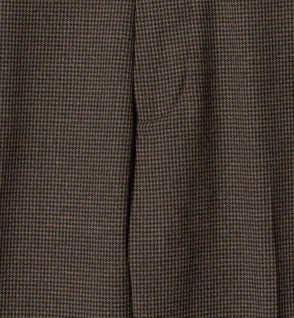 UNITED ARROWS green label relaxing「TWPU サキソニー スタンダード スラックス -ストレッチ・ウエストアジャスター-」|スラックス|