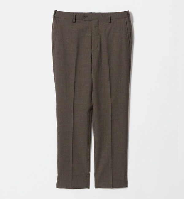 UNITED ARROWS green label relaxing「TWPU サキソニー スタンダード スラックス -ストレッチ・ウエストアジャスター-」|スラックス|