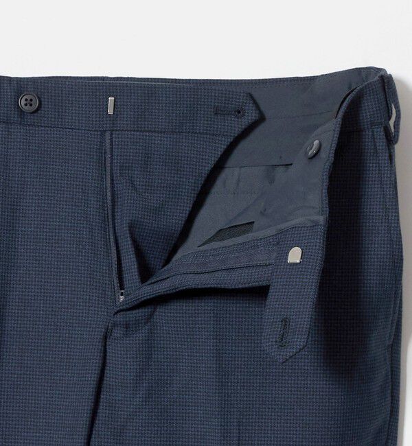UNITED ARROWS green label relaxing「TWPU サキソニー スタンダード スラックス -ストレッチ・ウエストアジャスター-」|スラックス|
