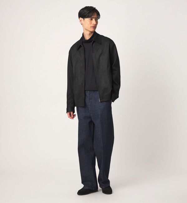 UNITED ARROWS green label relaxing「ポリエステル スエードライク ブルゾン」|ブルゾン・スタジャン|