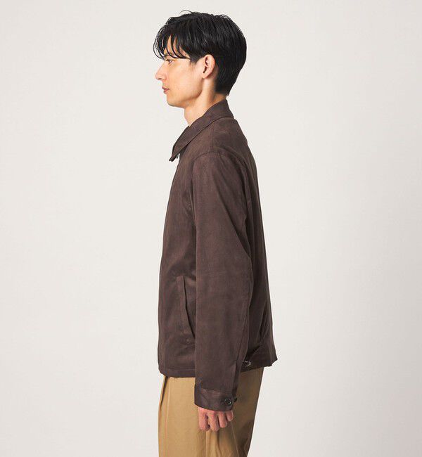 UNITED ARROWS green label relaxing「ポリエステル スエードライク ブルゾン」|ブルゾン・スタジャン|
