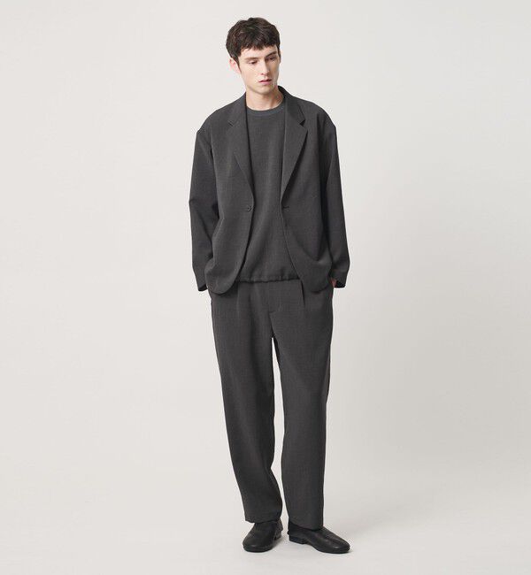 BEAUTY&YOUTH UNITED ARROWS「DUAL PACK 3.0 1プリーツ イージー パンツ NO.8 ヨコストレッチ UVカット ウォッシャブル セットアップ対応」|チノ|
