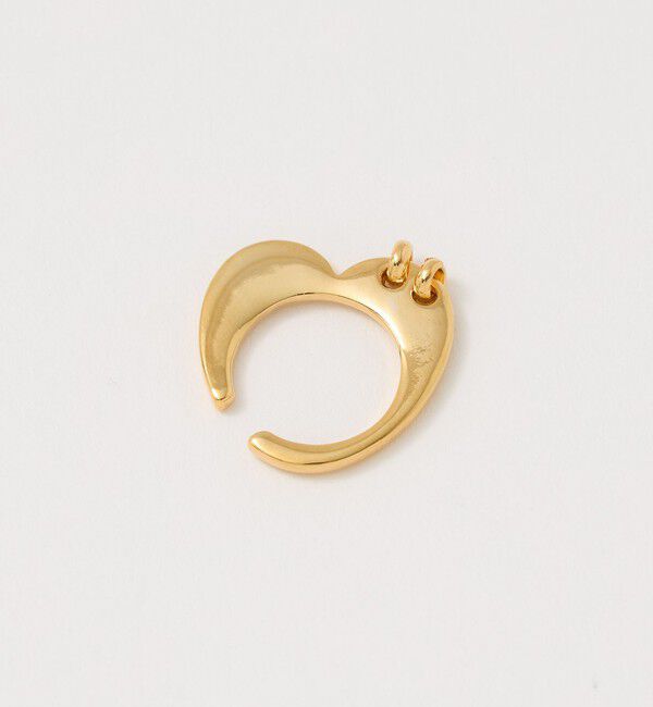 BEAUTY&YOUTH UNITED ARROWS「＜LAPUIS＞Plate Heart イヤーカフ/1P」|イヤーカフ|