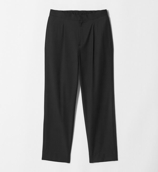 BEAUTY&YOUTH UNITED ARROWS「ウール 1プリーツ テーパード イージー パンツ NO.5 ストレッチ」|チノ|