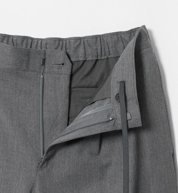 BEAUTY&YOUTH UNITED ARROWS「ウール 1プリーツ テーパード イージー パンツ NO.5 ストレッチ」|チノ|