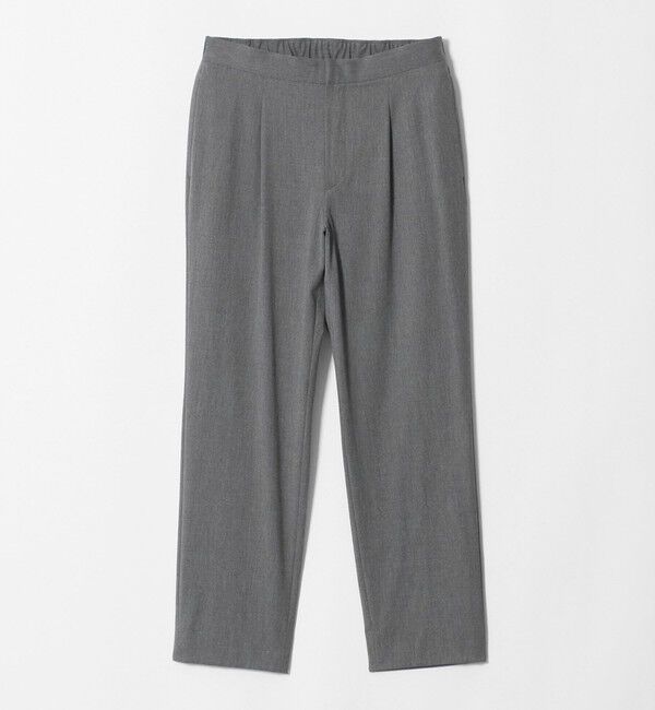 BEAUTY&YOUTH UNITED ARROWS「ウール 1プリーツ テーパード イージー パンツ NO.5 ストレッチ」|チノ|