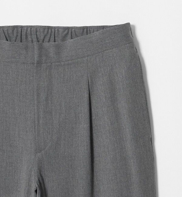 BEAUTY&YOUTH UNITED ARROWS「ウール 1プリーツ テーパード イージー パンツ NO.5 ストレッチ」|チノ|