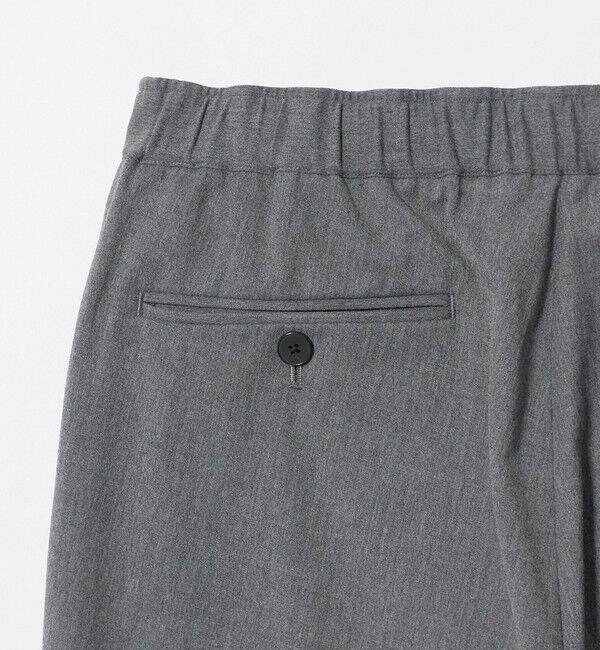 BEAUTY&YOUTH UNITED ARROWS「ウール 1プリーツ テーパード イージー パンツ NO.5 ストレッチ」|チノ|