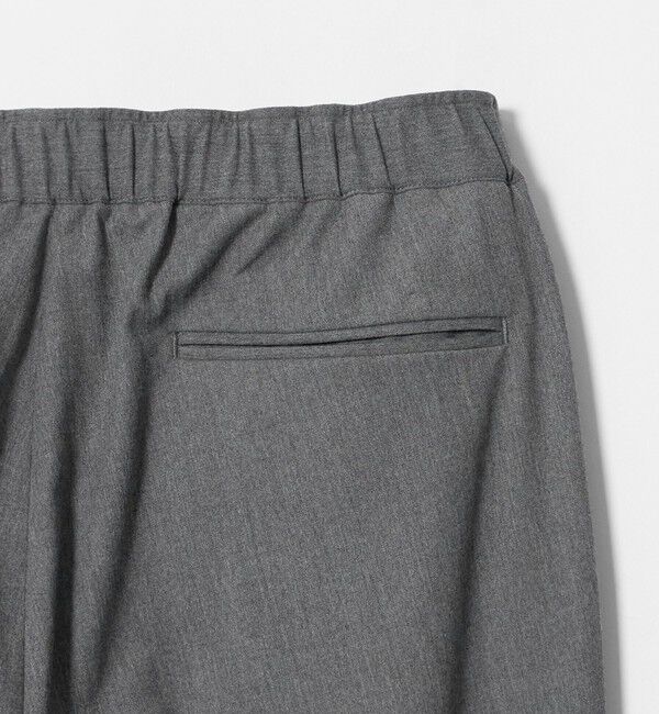 BEAUTY&YOUTH UNITED ARROWS「ウール 1プリーツ テーパード イージー パンツ NO.5 ストレッチ」|チノ|