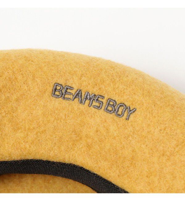 BEAMSBOY「ロゴ ベレー帽」|ハンチング・ベレー帽|