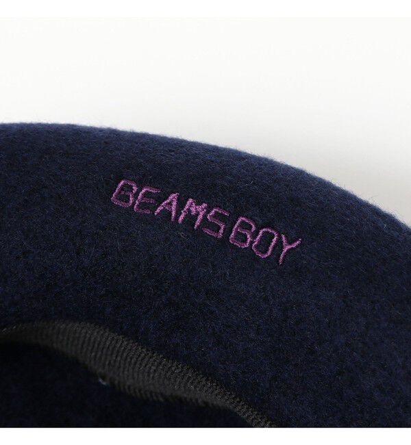 BEAMSBOY「ロゴ ベレー帽」|ハンチング・ベレー帽|
