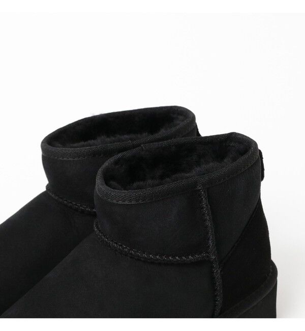 Ray BEAMS 「【WEB限定】EMU / STINGER MICRO FLATFORM 2.0」|ショートブーツ|