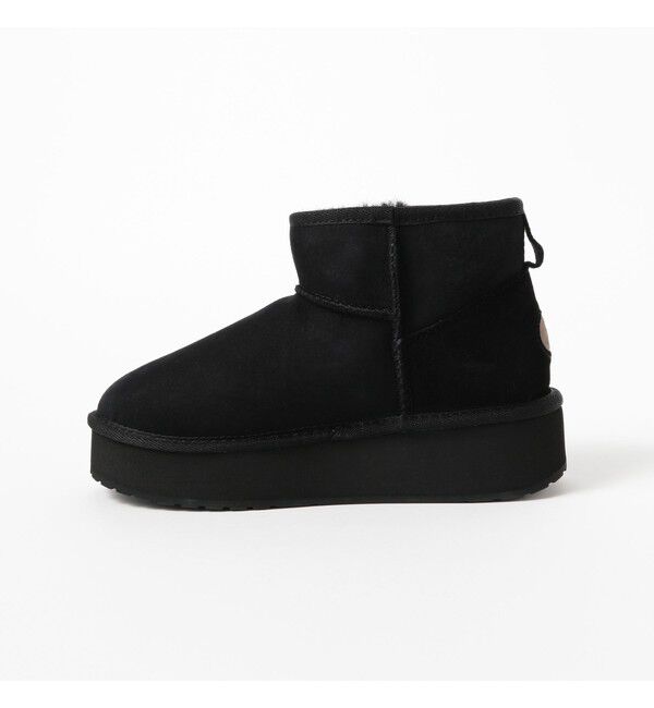Ray BEAMS 「【WEB限定】EMU / STINGER MICRO FLATFORM 2.0」|ショートブーツ|