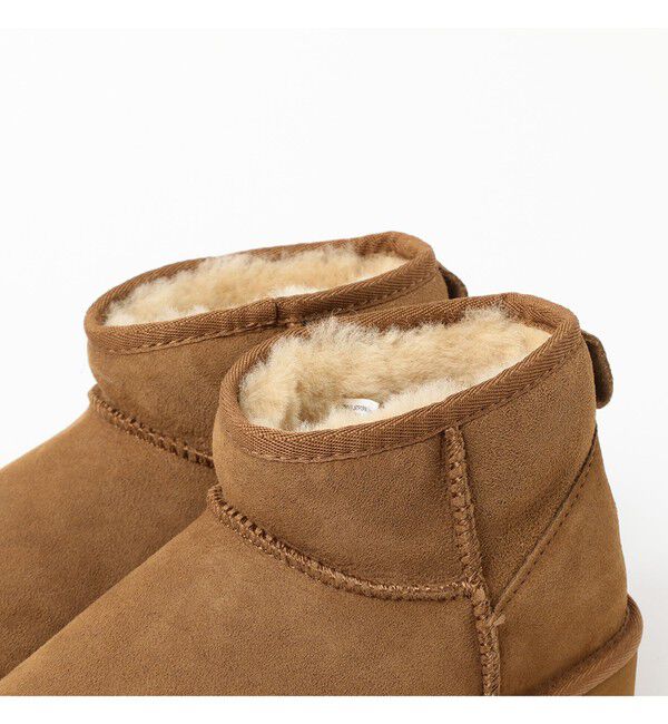 Ray BEAMS 「【WEB限定】EMU / STINGER MICRO FLATFORM 2.0」|ショートブーツ|