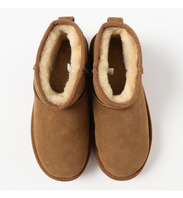 Ray BEAMS 「【WEB限定】EMU / STINGER MICRO FLATFORM 2.0」|ショートブーツ|