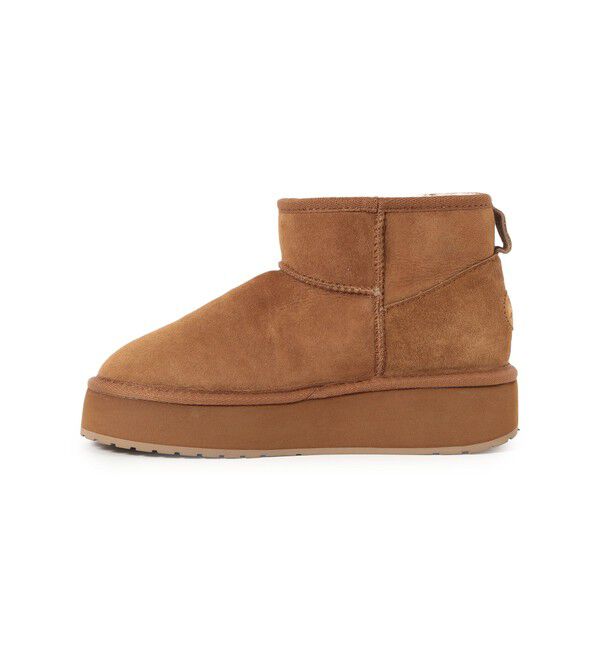 Ray BEAMS 「【WEB限定】EMU / STINGER MICRO FLATFORM 2.0」|ショートブーツ|