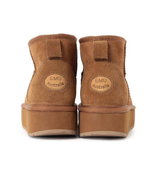 Ray BEAMS 「【WEB限定】EMU / STINGER MICRO FLATFORM 2.0」|ショートブーツ|