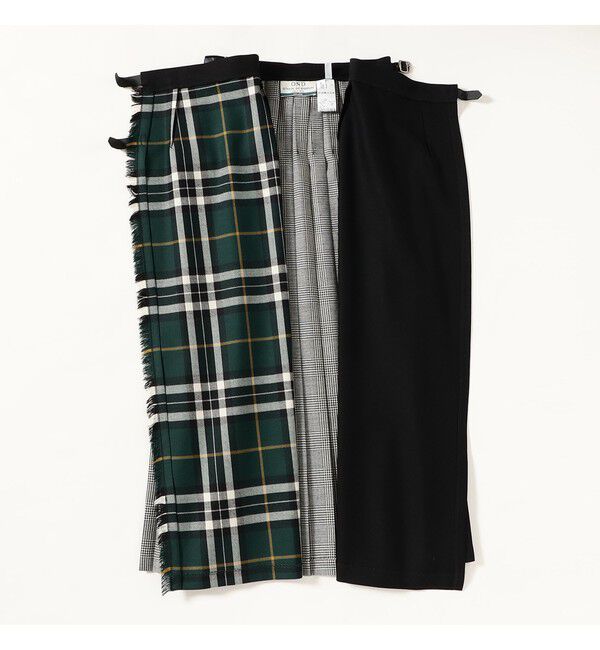 Demi-Luxe BEAMS 「【別注】O&rsquo;NEIL OF DUBLIN &times; Demi-Luxe BEAMS / パッチワーク クラシック ロング キルトスカート 90cm」|スカート|