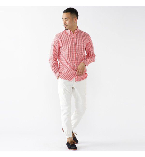 BEAMS PLUS「BEAMS PLUS｜B.D. Gingham Check 100/2 Broad｜カジュアルシャツ｜ ボタンダウンシャツ｜チェック柄」|シャツ・ブラウス|