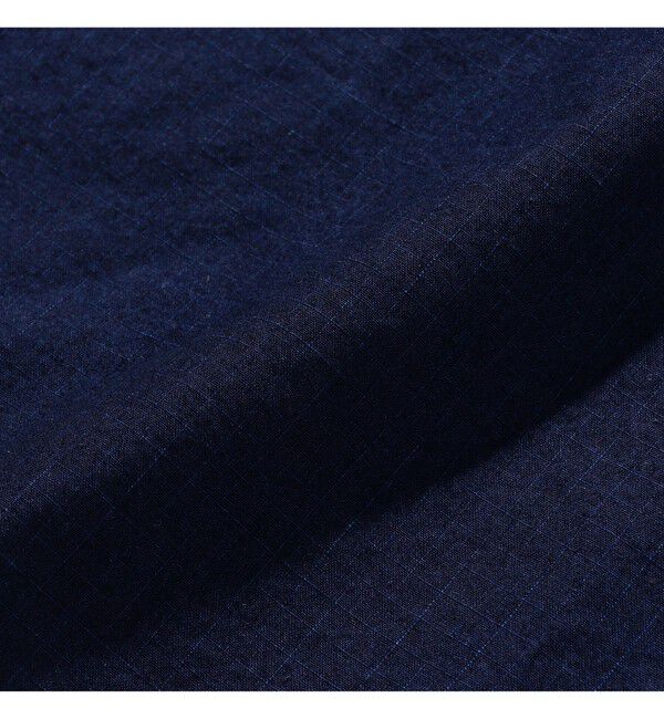 BEAMS PLUS「MIL Smock Indigo Rip Stop」|ブルゾン・スタジャン|