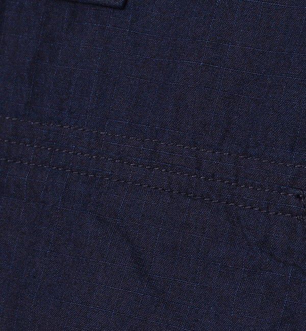 BEAMS PLUS「MIL Smock Indigo Rip Stop」|ブルゾン・スタジャン|