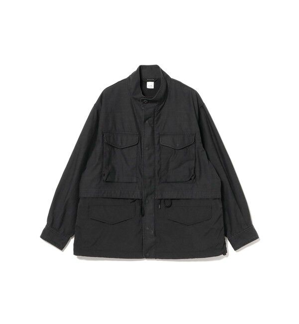 BEAMS「M65 レイヤード ジャケット【ワイドフィット】」|ブルゾン・スタジャン|