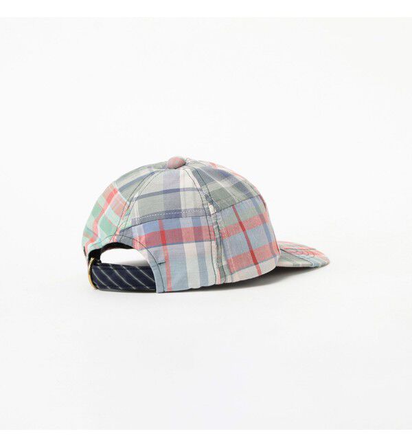 BEAMS PLUS「6 Panel Regimental Strap Madras PW」|その他|