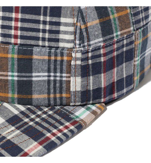BEAMS PLUS「6 Panel Regimental Strap Madras PW」|その他|