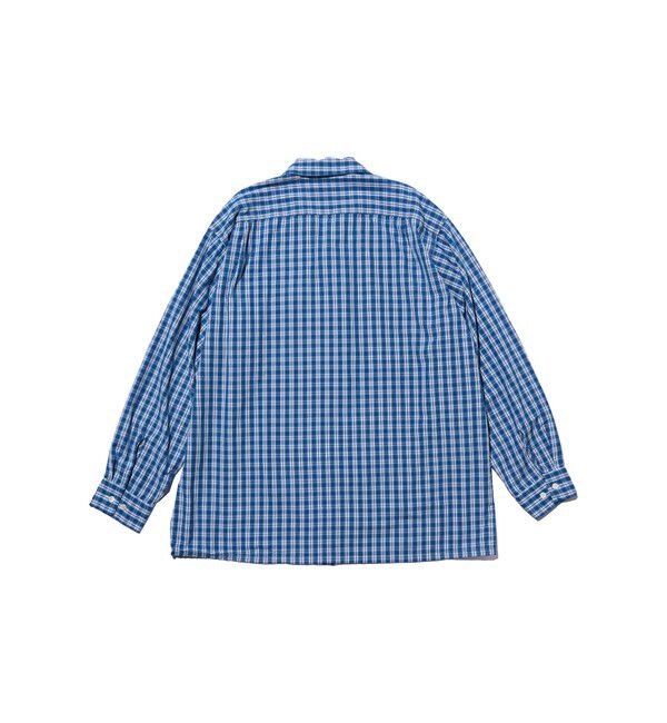 BEAMS PLUS「Open Collar 80/2 Madras」|シャツ・ブラウス|