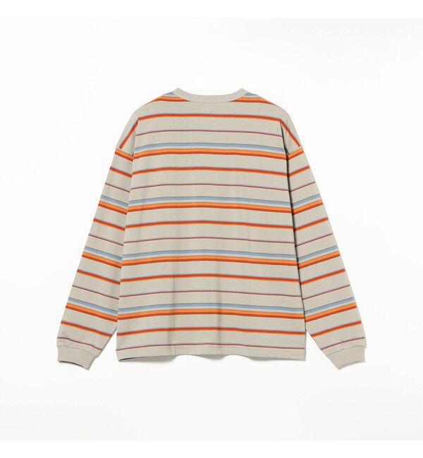 BEAMS「ルーズ ボーダー ロングスリーブ Tシャツ」|Tシャツ・カットソー|