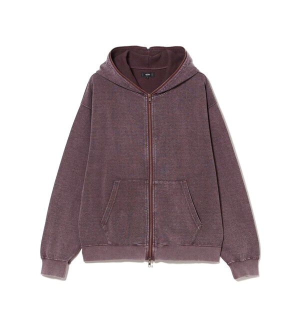 BEAMS「フェード フルジップ フーディ」|スウェット・ジャージ|