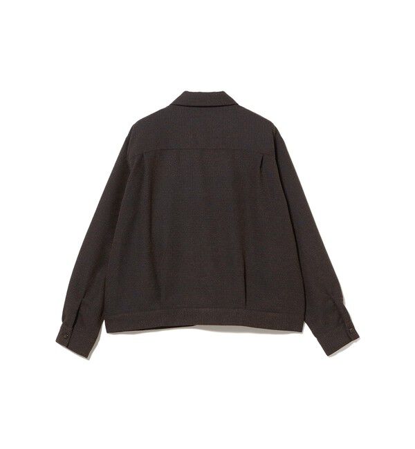 BEAMS「ブークレ ツイード シャツ」|シャツ・ブラウス|