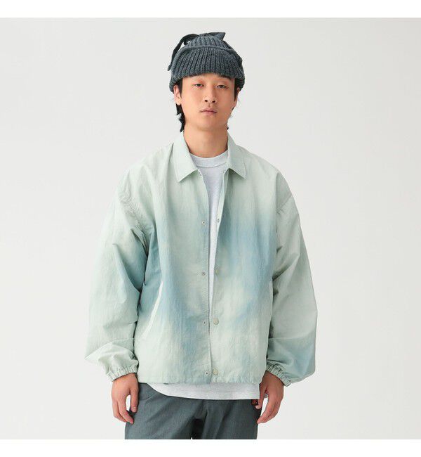 BEAMS「BEAMS|フェード コーチジャケット」|ブルゾン・スタジャン|