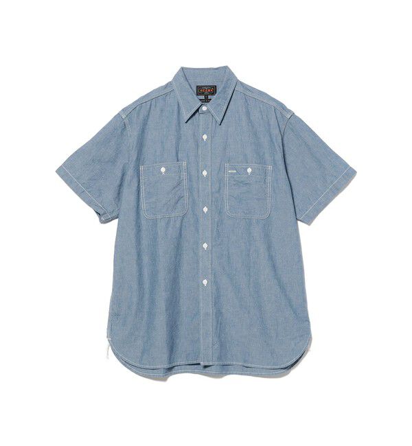 BEAMS PLUS「WORK Indigo Chambray」|シャツ・ブラウス|