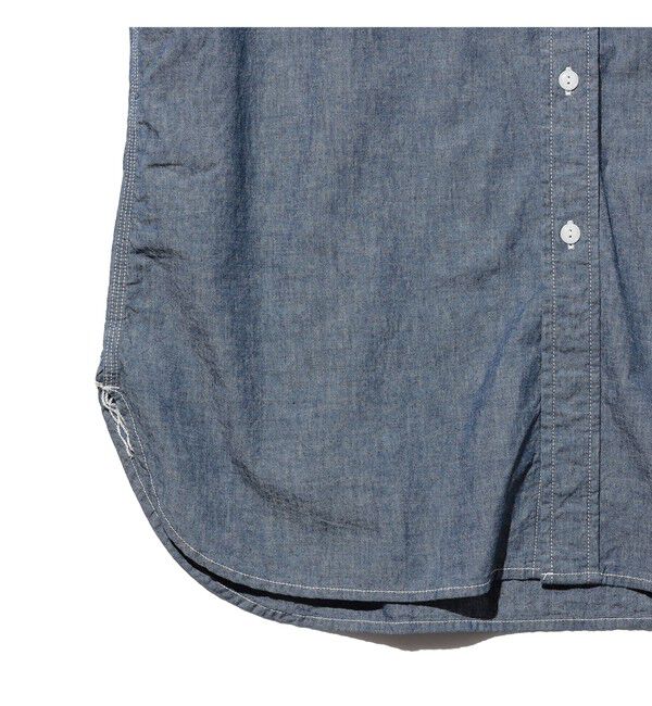 BEAMS PLUS「WORK Indigo Chambray」|シャツ・ブラウス|