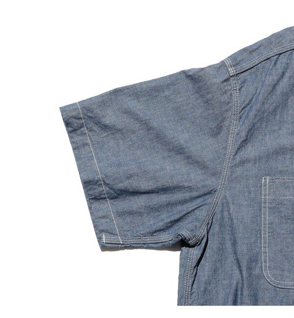 BEAMS PLUS「WORK Indigo Chambray」|シャツ・ブラウス|