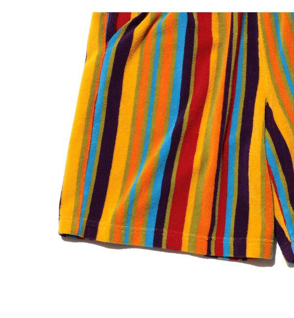 BEAMS PLUS「Pile Shorts Multi Stripe」|その他|