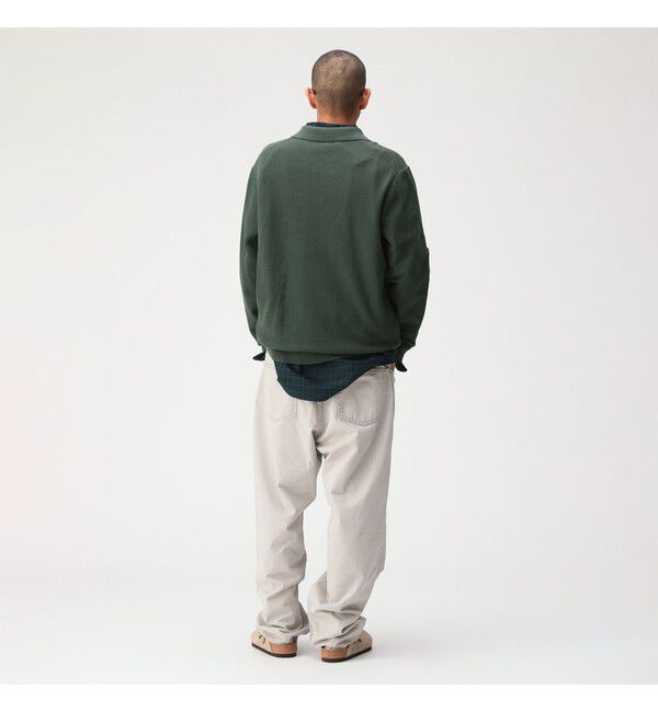 BEAMS「BEAMS｜【別注】FRED PERRY / Skipper Knit Long Sleeve Polo Shirt」|Tシャツ・カットソー|
