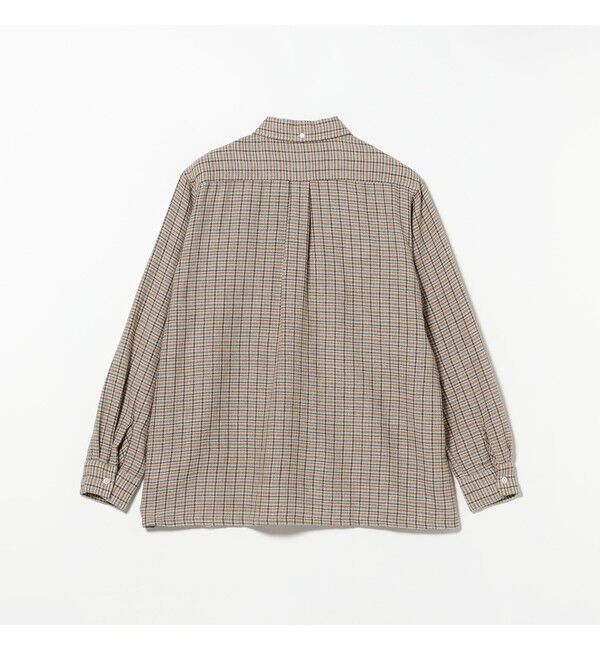 BEAMS PLUS「Open B.D. Cotton Linen Wool Plaid」|シャツ・ブラウス|