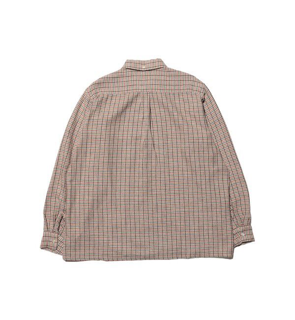 BEAMS PLUS「Open B.D. Cotton Linen Wool Plaid」|シャツ・ブラウス|
