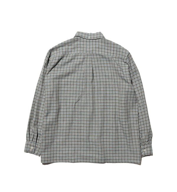BEAMS PLUS「Open B.D. Cotton Linen Wool Plaid」|シャツ・ブラウス|