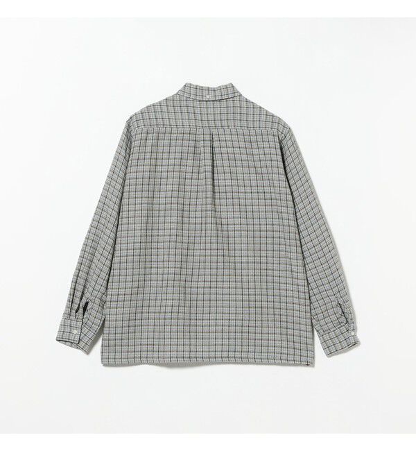 BEAMS PLUS「Open B.D. Cotton Linen Wool Plaid」|シャツ・ブラウス|