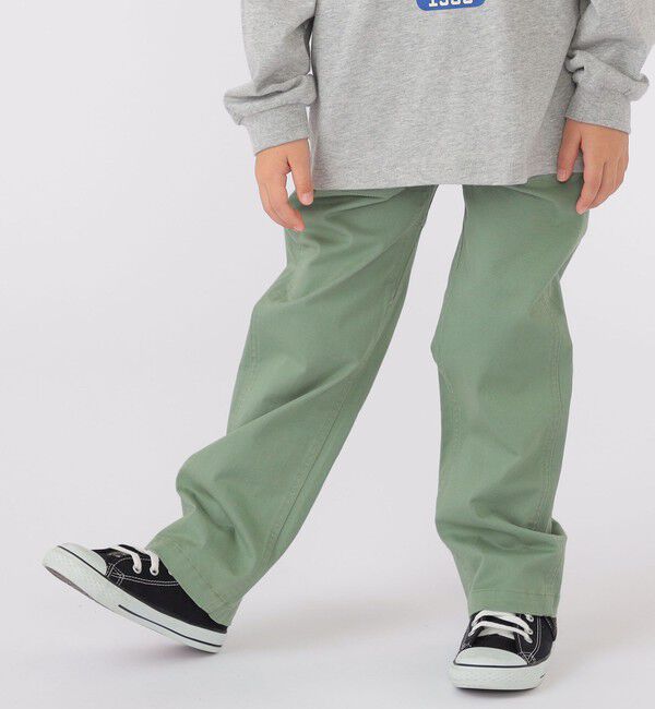 SHIPS KIDS「【SHIPS KIDS別注】Gramicci:110～160cm / ベイカー パンツ」|その他|グリーン