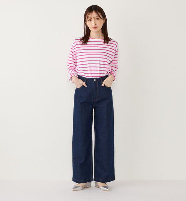 SHIPS Colors 「《一部追加予約》〈洗濯機可能〉コットン レイヤード TEE 3（ロンT）◆」|Tシャツ・カットソー|