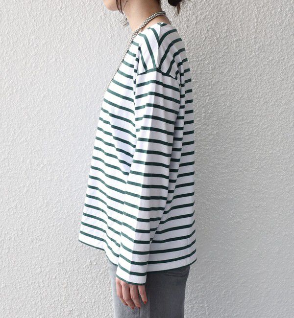 SHIPS Colors 「《一部追加予約》〈洗濯機可能〉コットン レイヤード TEE 3（ロンT）◆」|Tシャツ・カットソー|