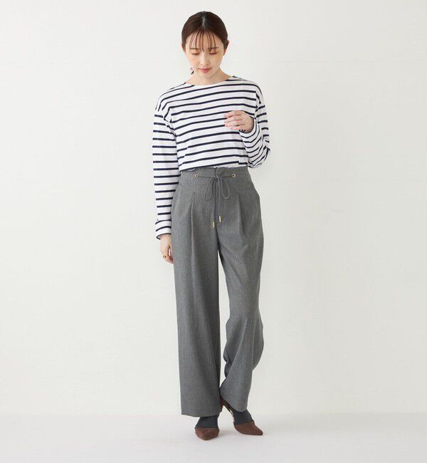 SHIPS Colors 「《一部追加予約》〈洗濯機可能〉コットン レイヤード TEE 3（ロンT）◆」|Tシャツ・カットソー|